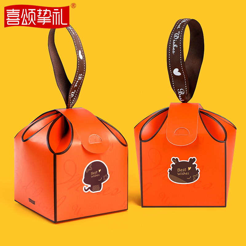 龙宝宝满月百日周岁生孩子喜饼