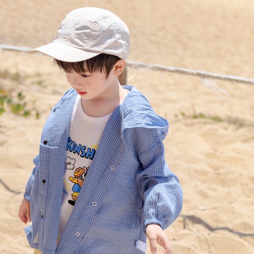 BeBeBi8Bo儿童连帽防晒开衫