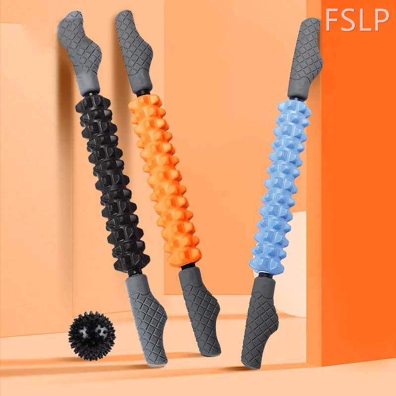 狼牙棒按摩滚轴专业健身房肌肉放松手持小腿部筋膜泡沫棍瑜伽器材