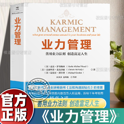 业力管理正版能断金刚善用业力法则创造富足人生续篇当和尚遇到钻石全球商业畅销书人生和事业双赢的秘密作者麦克·罗奇财富自由书