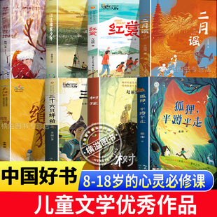 狐狸半蹲半走+树孩+缝狗+驯鹿营地+二月谣+红裳+江上谁家少年+三十六只蜂箱全套8册8-18岁百班千人寒暑期五六年级课外阅读老师推荐