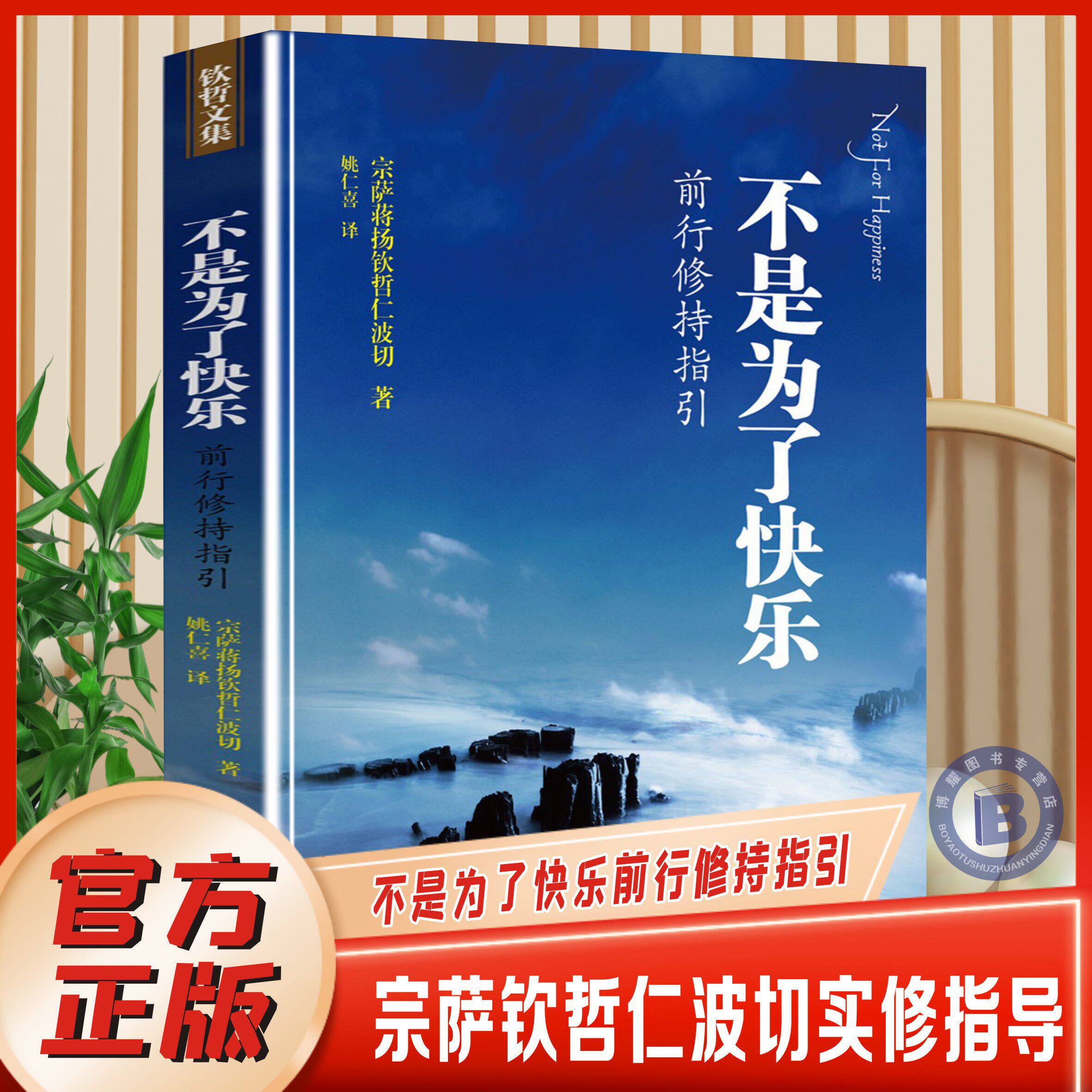 【认准正版】不是为了快乐 前行修持指引 《正见》作者宗萨钦哲仁波切实修指导，王菲微博倾情) 佛学入门读物