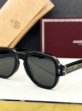 JMM REDCLOUO绿松石弓箭雷鸟装饰复古飞行员圆框墨镜男女太阳镜