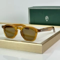Caramel Color Transparent Frame Tea Mirror