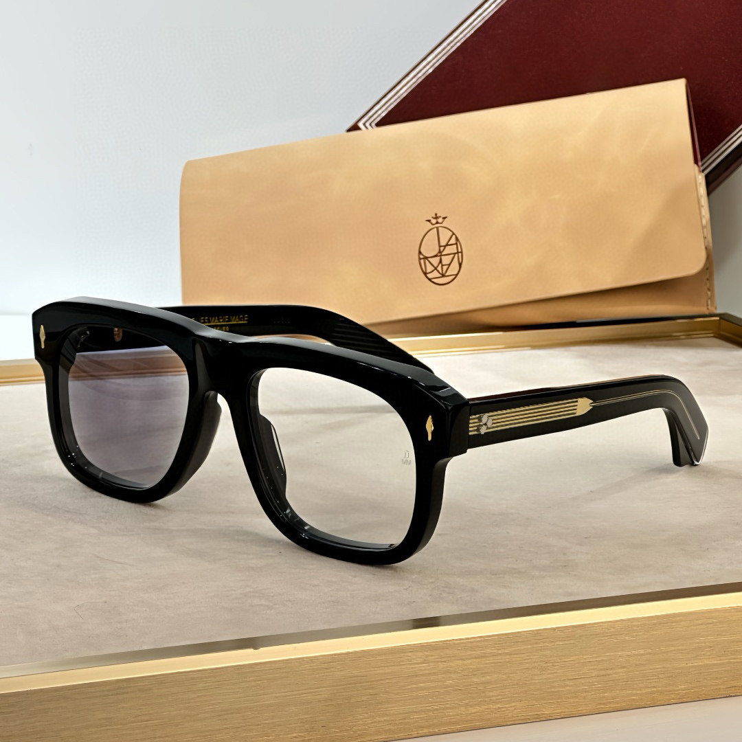 日本手工眼镜JMM YVES光致变色大框方形太阳镜男女同款复古风墨镜