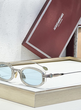 JMM HARDIN板材护罩绿松石镜腿多边形太阳镜男女光致变色复古墨镜