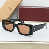 跨境JACQUES JMM SUPERSONIC加厚板材方框太阳镜男简约粗框墨镜