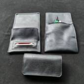 PU皮烟斗包便携收纳包手工简约复古PU皮烟具包男士 女士通用收纳袋