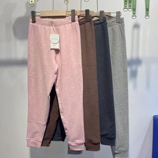 晚安吻保暖裤男女童双层桑蚕丝护腰棉裤羊毛加厚衬裤中大童线裤冬