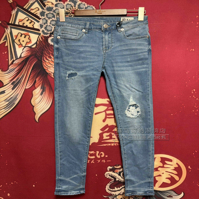 【特价潮牌】鬼品牌商场同款24牛仔裤