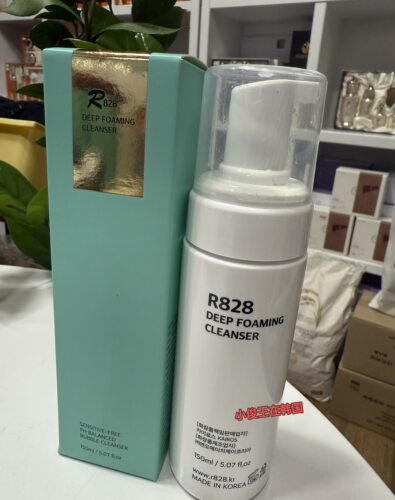 韩国R828深层泡沫洁面乳不刺激PH