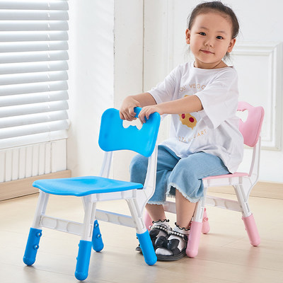儿童椅子子靠背椅小椅子胶板凳熟学习椅加厚塑料凳幼儿园宝宝餐椅