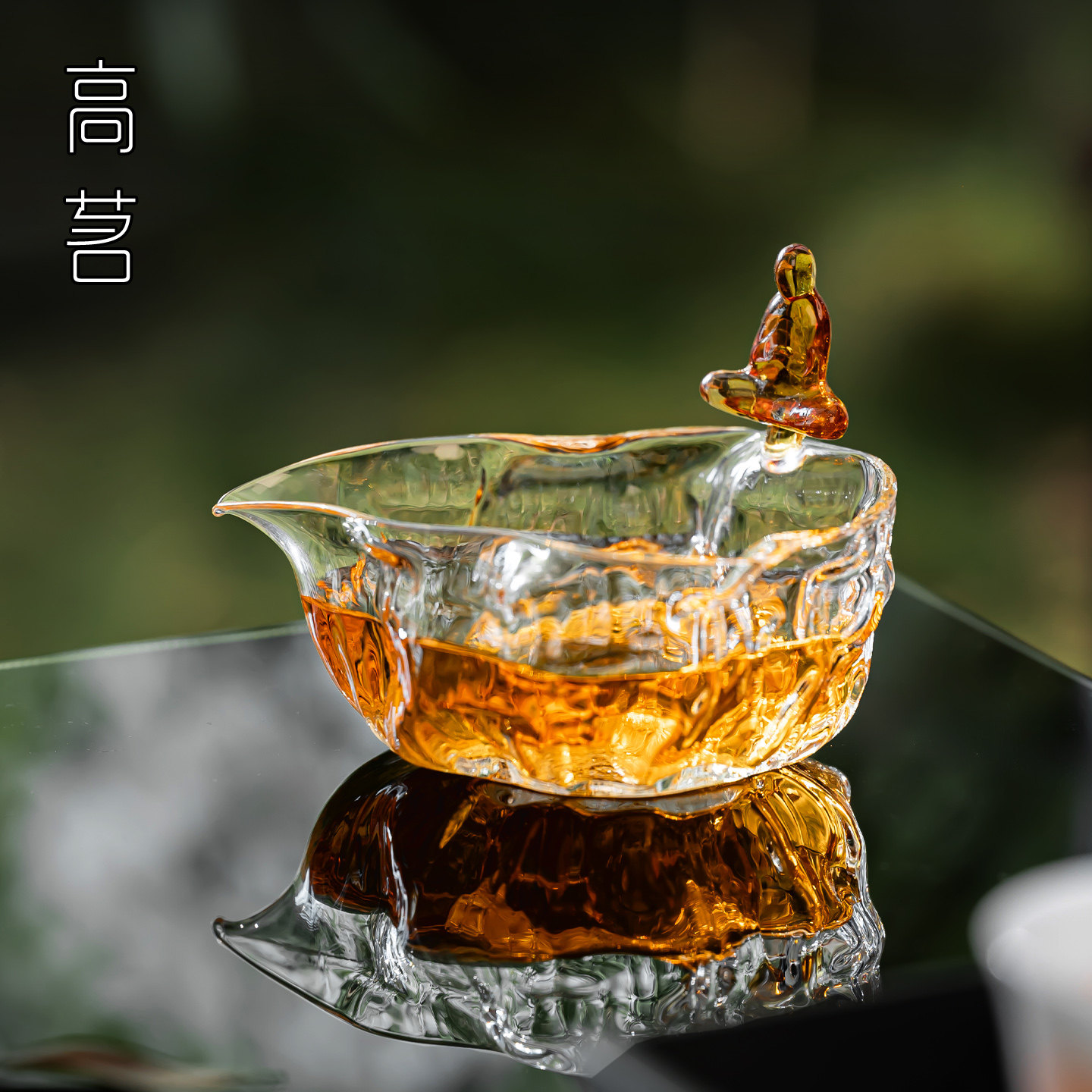 新款公道杯食品级高硼硅玻璃茶海图片