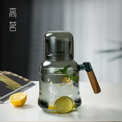 高颜值夏天冷水壶家用耐高温玻璃
