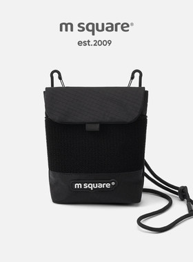 msquare休闲手机包男单肩包百搭零钱小痛包山系户外包包斜挎包女