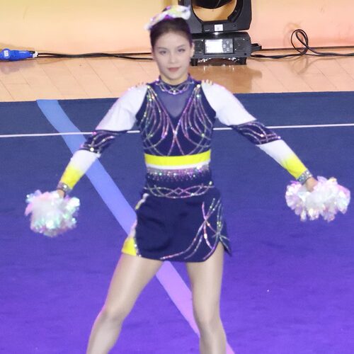 啦啦操比赛服啦啦队服健美操服装体操服演出服学生新品25女男定做