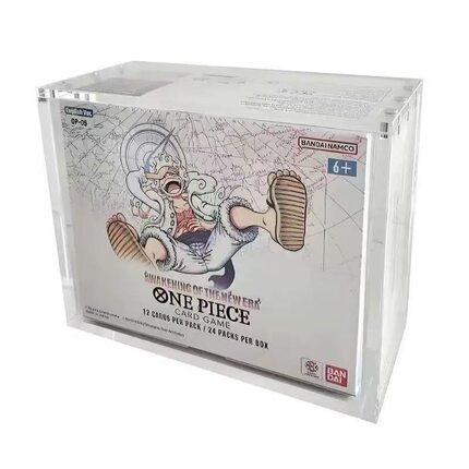 海贼王One Piece CCG卡牌英文版欧美版OP05 24包的收藏收纳保护盒