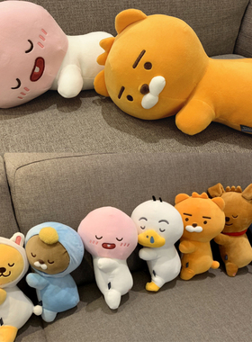 婴儿系列趴趴公仔小狮子Ryan毛绒玩具屁桃睡眠娃娃午睡枕午休枕