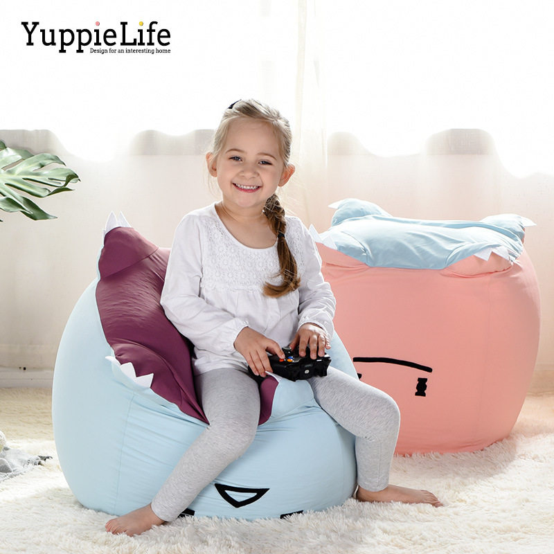 现货儿童懒人小沙发中大童阅读角坐椅可爱网红学坐看书宝宝椅创意