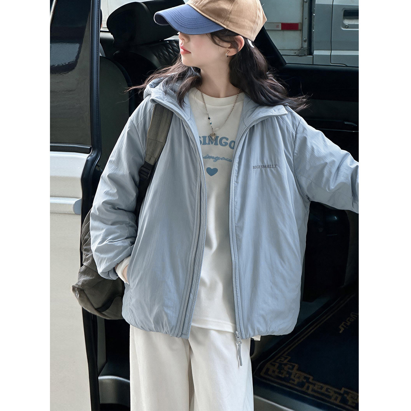 女童棉服袄2026新款儿童轻薄棉服