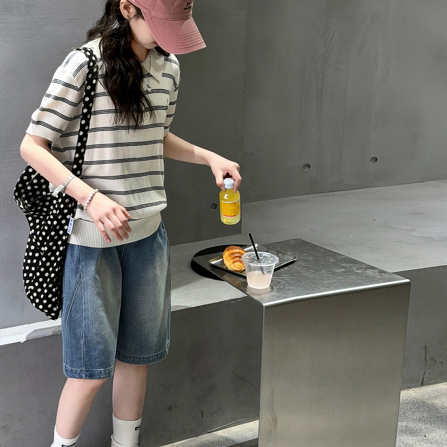 polo领女童夏装套装儿童短袖短裤两件套薄款2026新款女孩时髦衣服