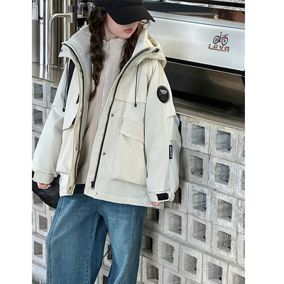 女童冲锋衣三合一可拆卸2025秋冬