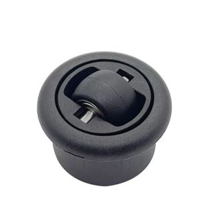 暗装推拉滑轮360自由旋转万向轮移动桌子底轮家具旋转桌脚轮暗轮