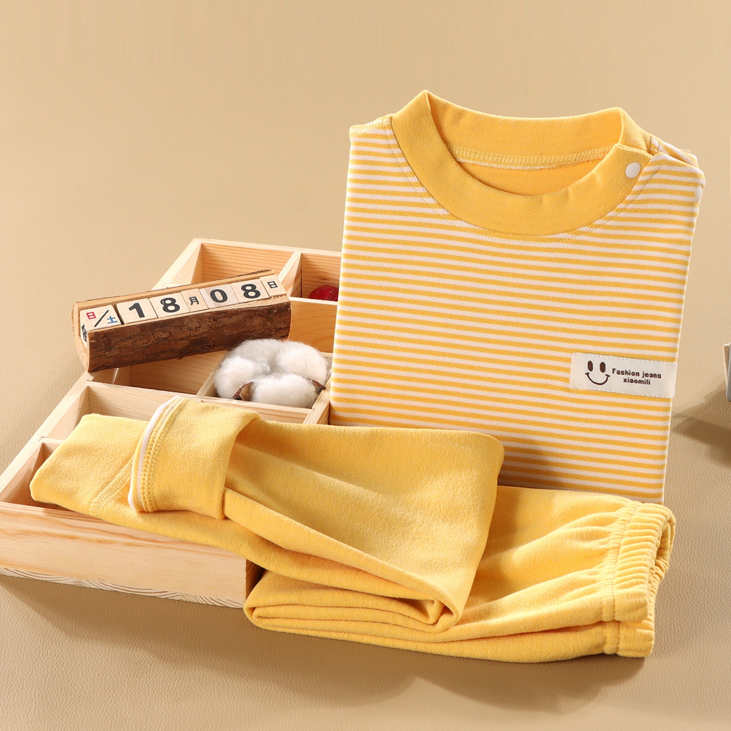 宝宝秋衣秋裤套装儿童保暖睡衣