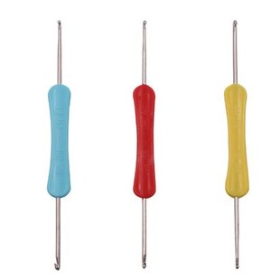 钩针 双头钩针毛衣针粗细小勾针手工diy玩偶包包编织工具帽子拖鞋