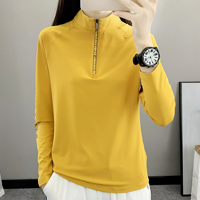 户外速干衣女长袖透气修身显瘦