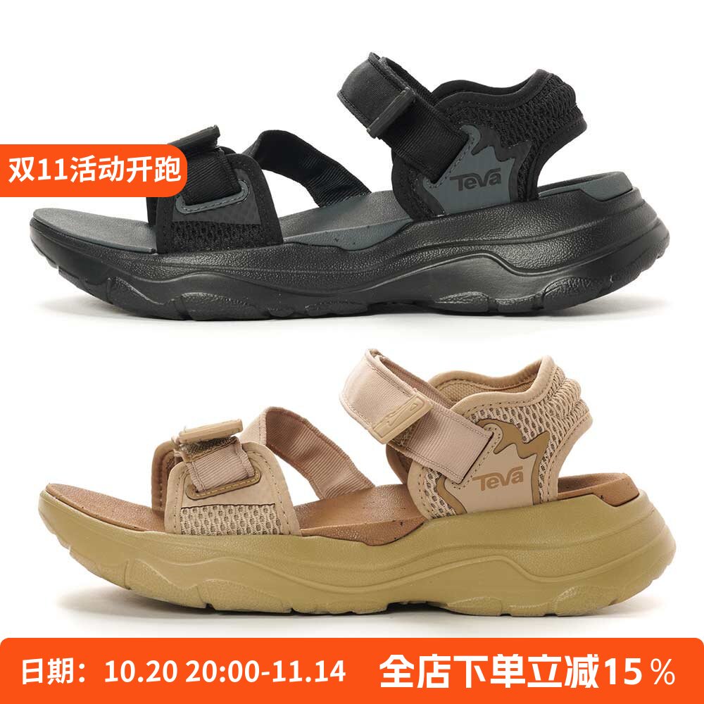 TEVA ZYMIC 夏日男女户外休闲运动凉鞋 黑 1124039/1124049