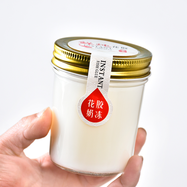 可炖煮花胶奶冻鲜炖雪燕果酱蛋糕