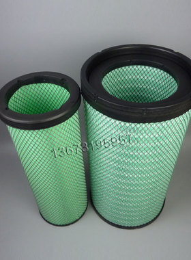 K3055空滤适配三一重卡江山版HQ1119200-SQ01-20空气滤清器滤芯格