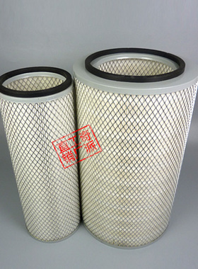 K2848空滤适配东风 新天锦 T5货车现代大宇300挖掘机斗山空气滤芯