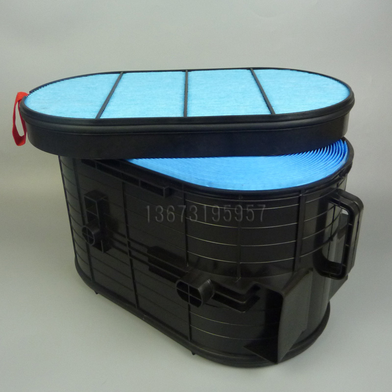 国六福田GTL520欧曼EST470空滤490新款510空气滤芯560银河580/660