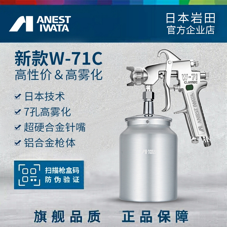 日本岩田新款系列油漆喷枪