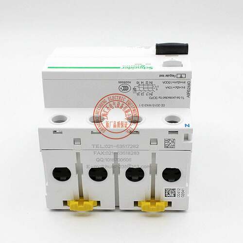 Schneider/ 漏电开关iID 40A 4P 30MA A9R52440询价