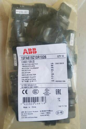 原装 三位置不带灯选择开关 C3SS1-10B-20 自锁型询价