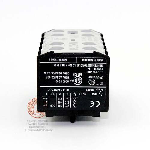 / MOELLER 接触器辅助接头 40DILE XTMCX询价