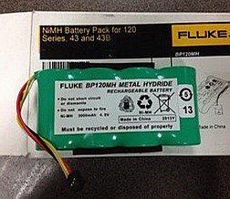 FLUKE 福禄克BP120MH电池 FLUKE 分析仪F43 43B 123S 125S电池询