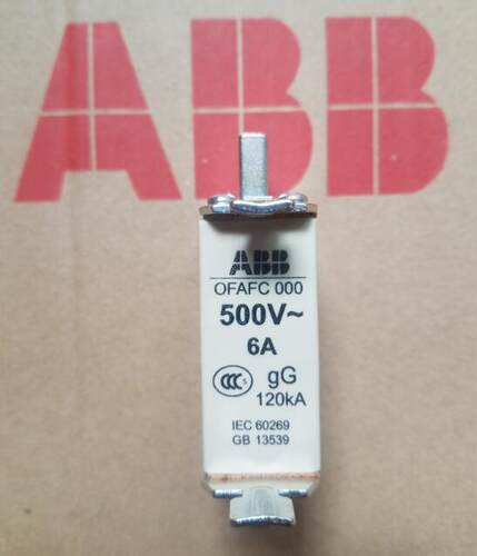 原装低压熔断器&nbsp; 熔芯 OFAFC000GG6 6A 500V 120KA询价