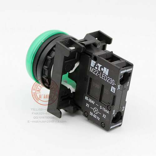 EATON/ 指示灯 M22-L-G+M22-LED230-G询价