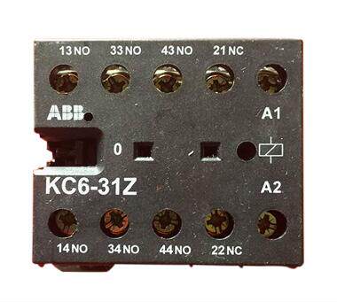原装ABB微型中间继电器 直流线圈 KC6-31Z 110-125VDC询价