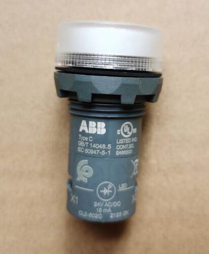 原装白色按钮指示灯 CL2-502C 24VAC/DC询价