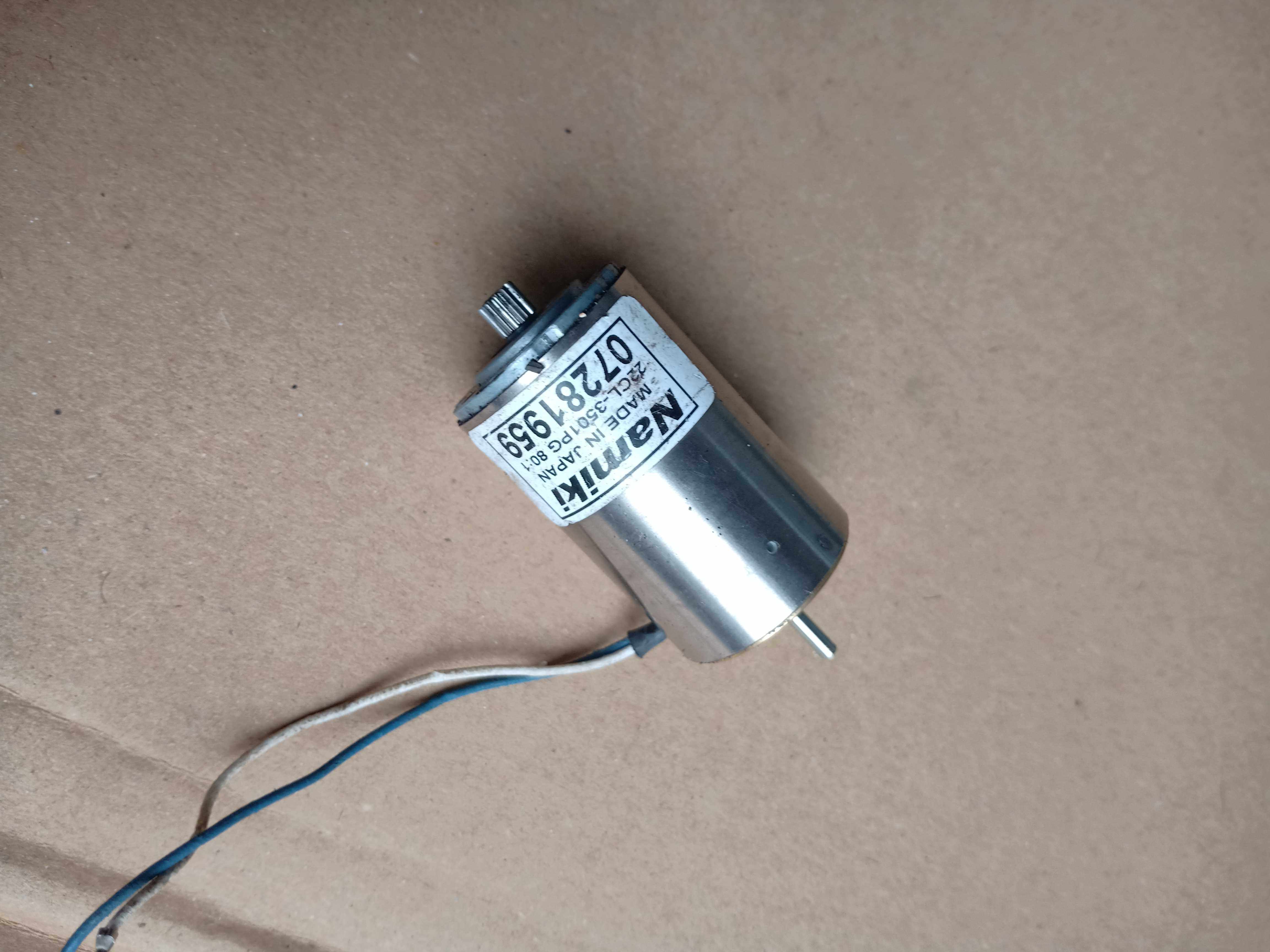 二手 namiki 强力磁空心杯12v直流高转速电机 马达 9600转询价