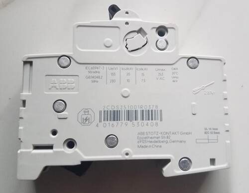 原装ABB微型断路器 S202-K10 2P 10A询价