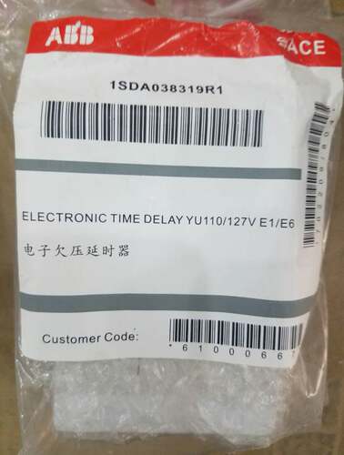 原装ABB延时继电器 Time Delay Device -YU 110/127V E1/6询价