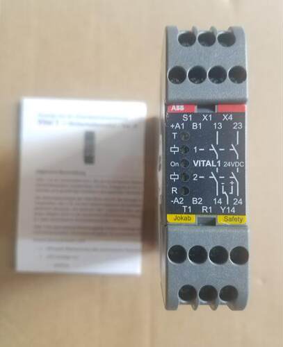 原装ABB安全继电器模块 VITAL 1 24VDC询价
