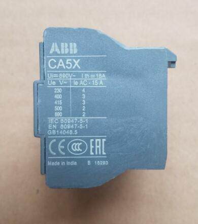 原装ABB交流接触器附件 辅助触点 CA5X-31M询价