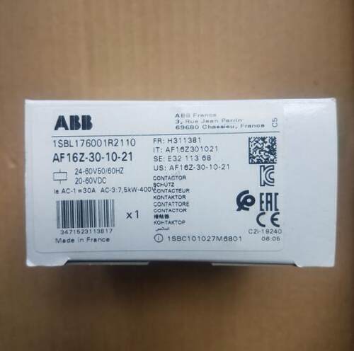 原装接触器 AF16Z-30-10-21*24-60VAC/20-60VDC询价